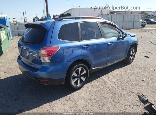 JF2SJAEC8HH511839 2017 SUBARU FORESTER Light Blue Trasero derecho