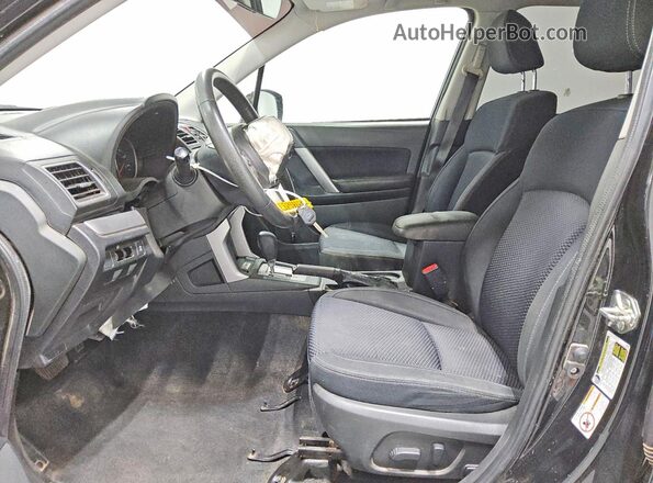 JF2SJAEC8JH459652 2018 SUBARU FORESTER Black Սալոնի դիմացի տեսք