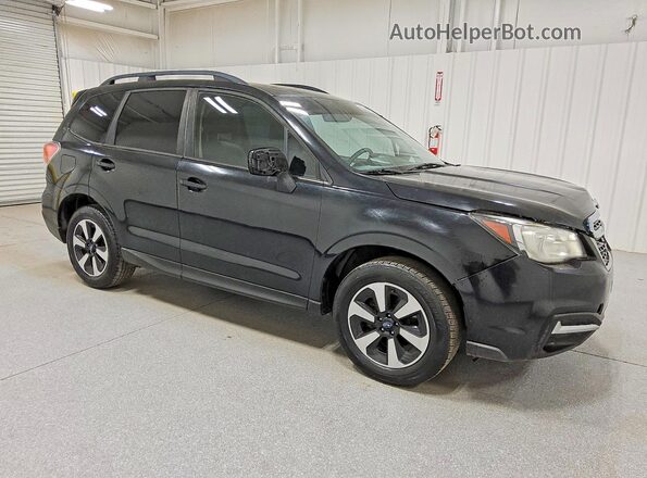 JF2SJAEC8JH459652 2018 SUBARU FORESTER Black Առջևի աջ