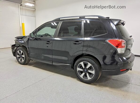 JF2SJAEC8JH459652 2018 SUBARU FORESTER Black Հետևի ձախ
