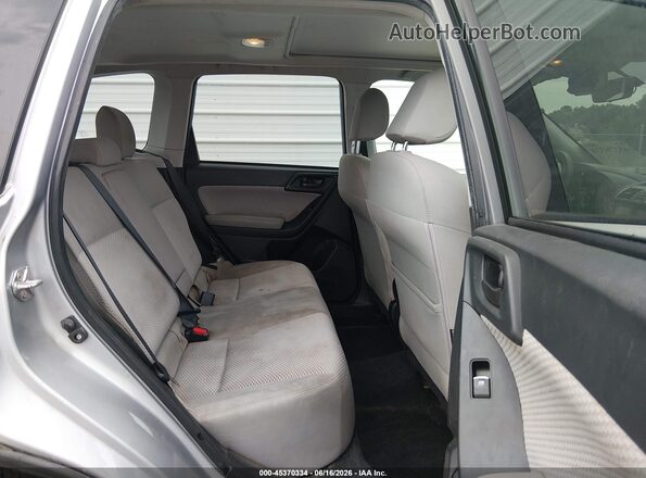 JF2SJAECXHH405750 2017 SUBARU FORESTER Silver Вид наклейки з VIN-кодом