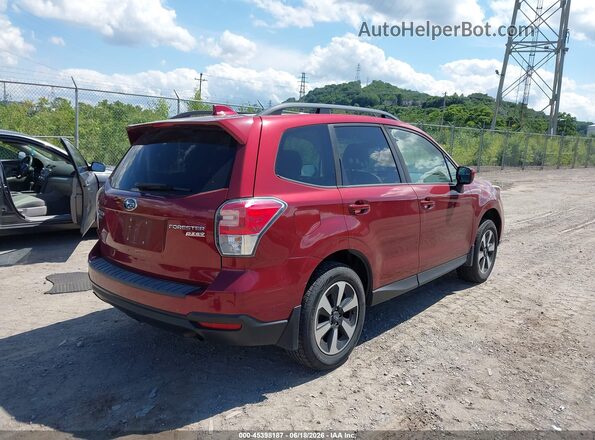 JF2SJAECXHH532742 2017 SUBARU FORESTER Red Tył prawy