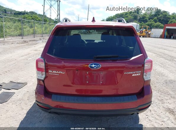JF2SJAECXHH532742 2017 SUBARU FORESTER Red 