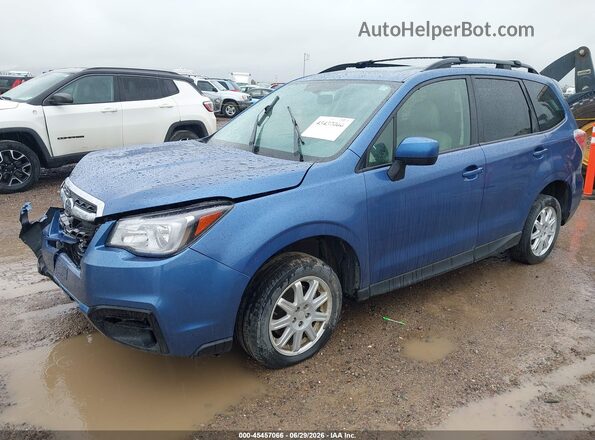 JF2SJAECXHH572707 2017 SUBARU FORESTER Blue Vista tres cuartos delantera izquierda