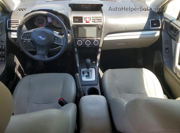 JF2SJAFC0GH471530 2016 SUBARU FORESTER Серый Вид панели приборов