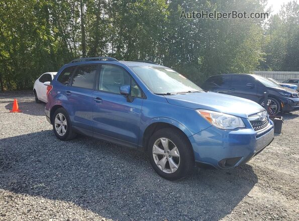 JF2SJAFC2GH442157 2016 SUBARU FORESTER Blue Առջևի աջ