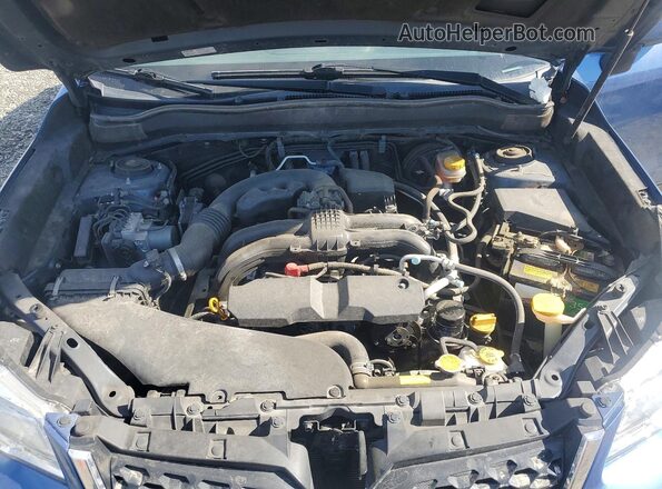 JF2SJAFC2GH442157 2016 SUBARU FORESTER Blue Շարժիչի բաժամունքի տեսք
