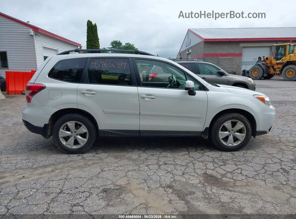 JF2SJAFC3GH427702 2016 SUBARU FORESTER White Սալոնի հետևի տեսք