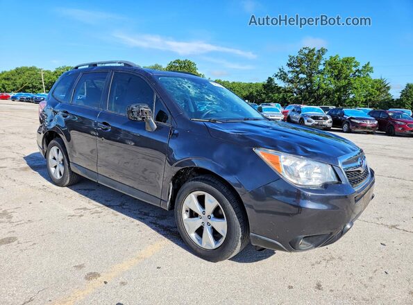 JF2SJAFC3GH442698 2016 SUBARU FORESTER Blue Передня права чверть