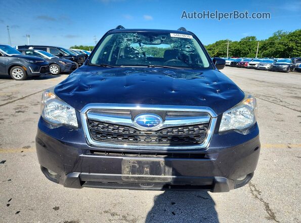 JF2SJAFC3GH442698 2016 SUBARU FORESTER Blue Вид спереду