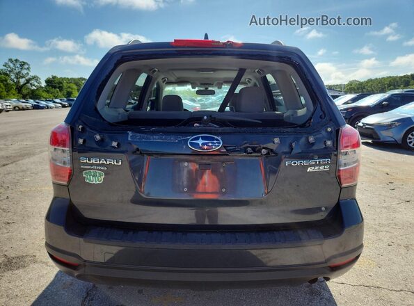 JF2SJAFC3GH442698 2016 SUBARU FORESTER Blue Вид ззаду
