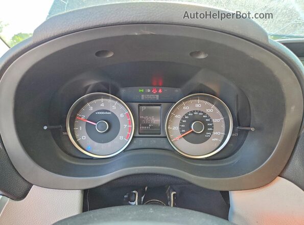 JF2SJAFC3GH442698 2016 SUBARU FORESTER Blue Вид щитка приладів