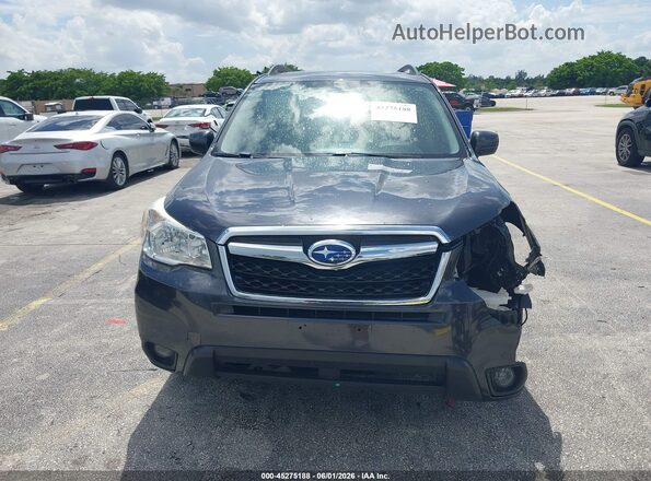 JF2SJAFC4GH523600 2016 SUBARU FORESTER Gray 