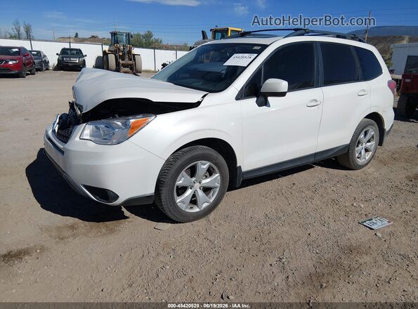 JF2SJAFC5GH441603 2016 SUBARU FORESTER Белый Передняя левая четверть