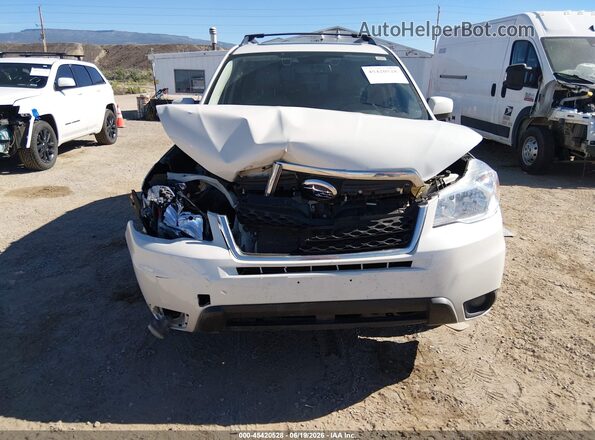 JF2SJAFC5GH441603 2016 SUBARU FORESTER Белый Вид щитка приборов
