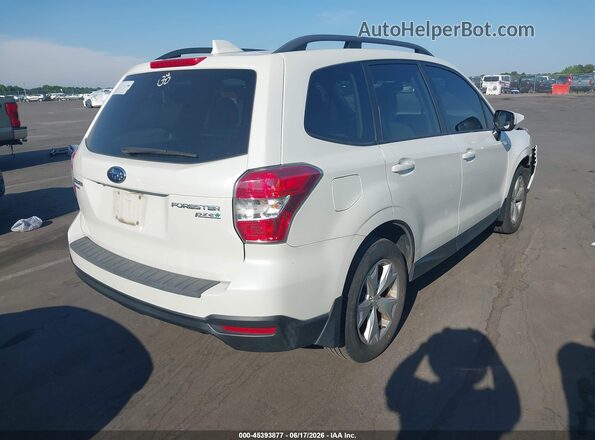 JF2SJAFC5GH510080 2016 SUBARU FORESTER Белый Задняя правая четверть