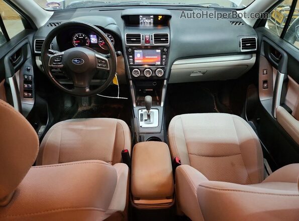 JF2SJAFC7GH556655 2016 SUBARU FORESTER White Dashboard view
