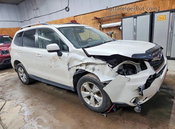 JF2SJAFC7GH556655 2016 SUBARU FORESTER White Front right