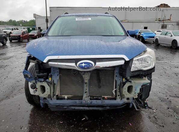JF2SJAFC8GH439330 2016 SUBARU FORESTER Синий Вид спереди