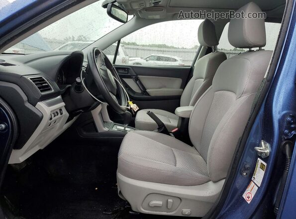 JF2SJAFC8GH439330 2016 SUBARU FORESTER Синий Вид салона спереди