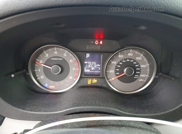 JF2SJAFC8GH439330 2016 SUBARU FORESTER Синий Вид щитка приборов