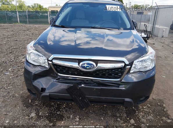 JF2SJAFC8GH496028 2016 SUBARU FORESTER Gray Front view