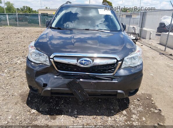 JF2SJAFC8GH496028 2016 SUBARU FORESTER Gray Instrument cluster view