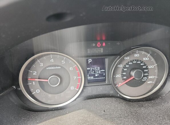 JF2SJAFC9GH476824 2016 SUBARU FORESTER Серый Вид щитка приборов