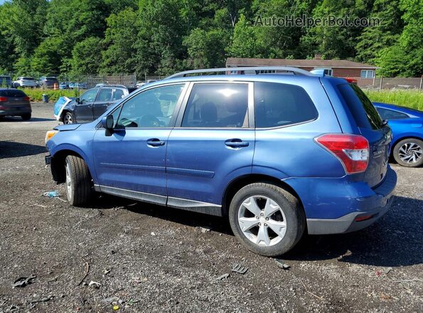 JF2SJAFCXGH447493 2016 SUBARU FORESTER Blue Tył lewy