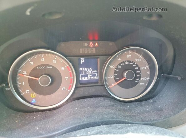 JF2SJAFCXGH447493 2016 SUBARU FORESTER Blue Widok zestawu wskaźników