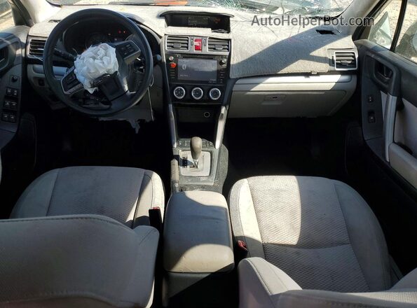 JF2SJAFCXGH463046 2016 SUBARU FORESTER Green Առջևի վահանակի տեսք