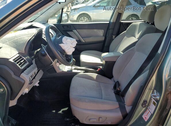 JF2SJAFCXGH463046 2016 SUBARU FORESTER Green Սալոնի դիմացի տեսք