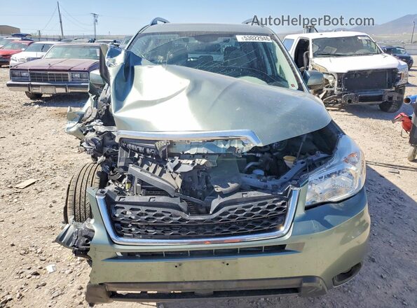 JF2SJAFCXGH463046 2016 SUBARU FORESTER Green Դիմացի տեսք