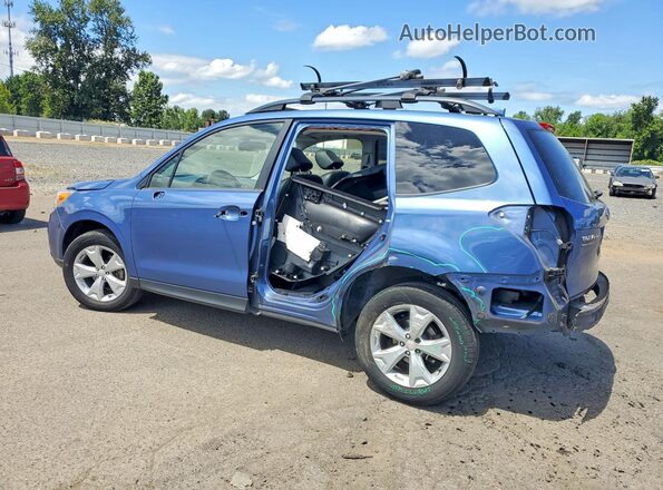 JF2SJAFCXGH510818 2016 SUBARU FORESTER Blue Tył lewy