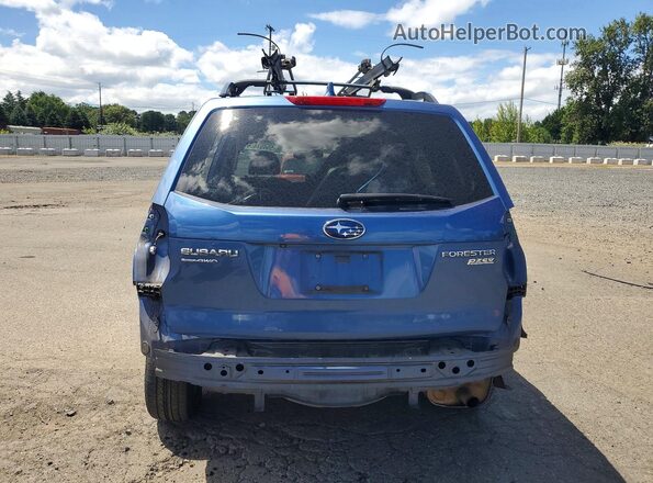 JF2SJAFCXGH510818 2016 SUBARU FORESTER Blue Widok z tyłu
