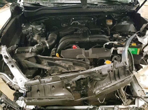 JF2SJAGC0HH570977 2017 SUBARU FORESTER Silver Widok komory silnika