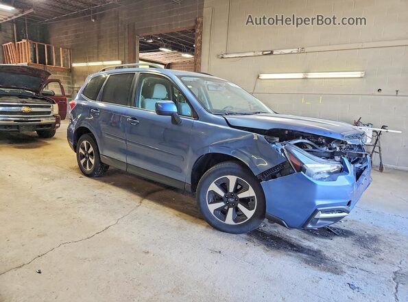 JF2SJAGC1JH575739 2018 SUBARU FORESTER Blue 