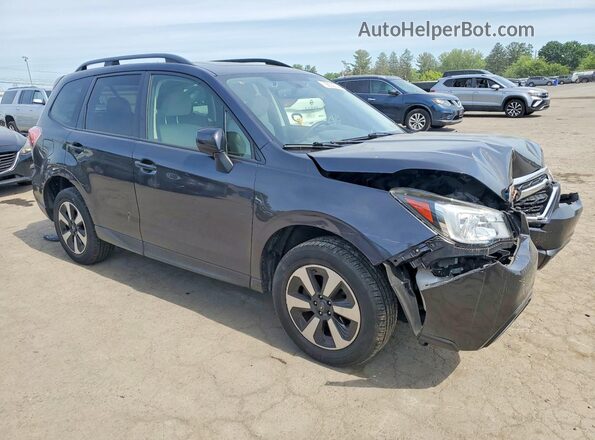 JF2SJAGC2HH536202 2017 SUBARU FORESTER Gray Front right