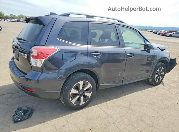 JF2SJAGC2HH536202 2017 SUBARU FORESTER Gray Rear right