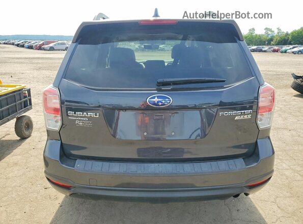 JF2SJAGC2HH536202 2017 SUBARU FORESTER Gray Rear view