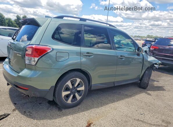 JF2SJAGC2HH572066 2017 SUBARU FORESTER Green 
