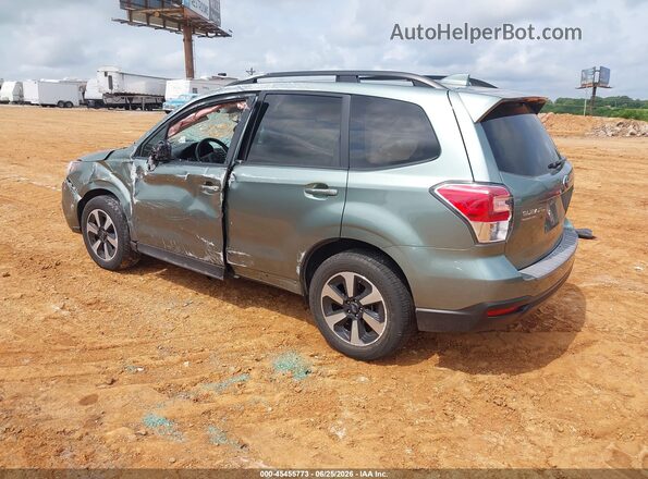JF2SJAGC2HH579082 2017 SUBARU FORESTER Green Tył lewy