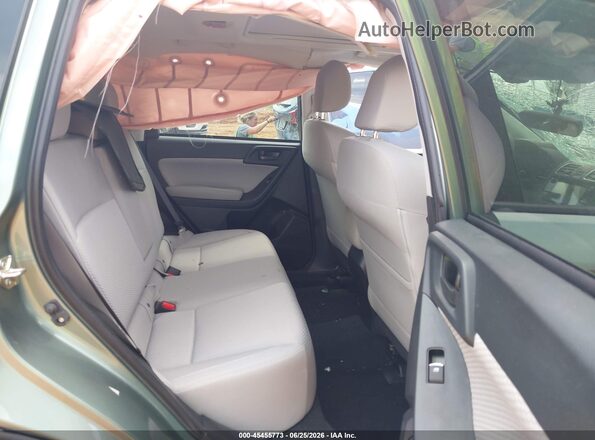 JF2SJAGC2HH579082 2017 SUBARU FORESTER Green Widok naklejki z numerem VIN