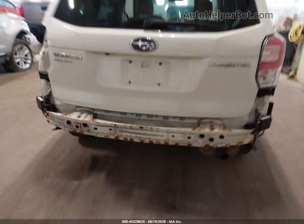 JF2SJAGC2JH495639 2018 SUBARU FORESTER White Widok z przodu