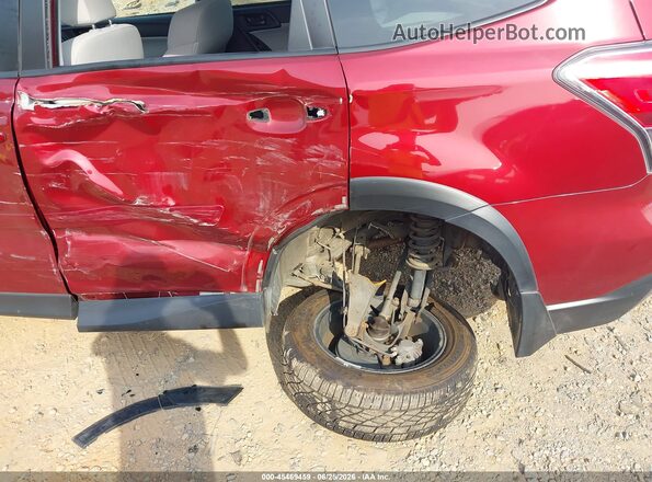 JF2SJAGC2JH509796 2018 SUBARU FORESTER Красный Вид спереди