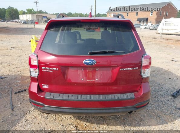 JF2SJAGC2JH509796 2018 SUBARU FORESTER Красный 