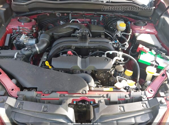 JF2SJAGC2JH509796 2018 SUBARU FORESTER Красный Вид сзади