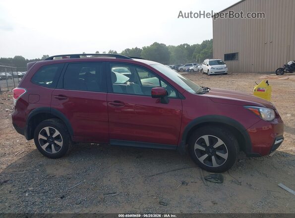 JF2SJAGC2JH509796 2018 SUBARU FORESTER Красный Вид щитка приборов