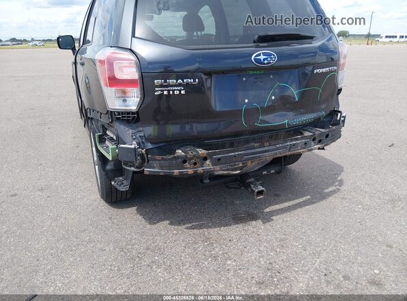JF2SJAGC2JH592517 2018 SUBARU FORESTER Gray Widok z przodu