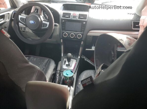JF2SJAGC3HH490105 2017 SUBARU FORESTER Green Widok deski rozdzielczej